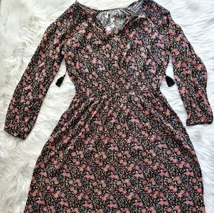 Long Sleeve Floral Dress